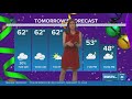 Weather: Cool, light shower expected Monday and chilly for Mardi Gras Day