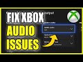 How to FIX AUDIO ISSUES on XBOX ONE & Sound Not Working (3 Common Fixes Fast!)