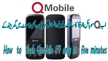 How to Flash Qmobile E4