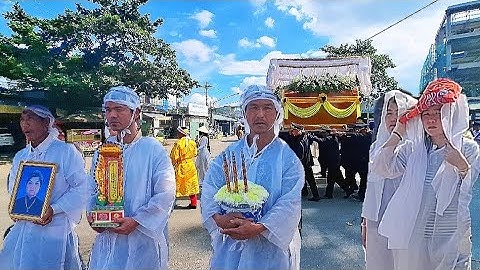 Tang lễ ( Nguyễn Thị ba) gia đình tiếc thương đưa tiễn tại,p Vĩnh Tân, tphcm.