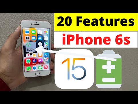 iOS 15 On iPhone 6s (20 New Amazing Features) | What’s New On iOS 15 | iPhone 6s on iOS 15 || iOS 15