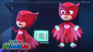 pj masks owlette squared cartoons for kids superheroes animation for kids