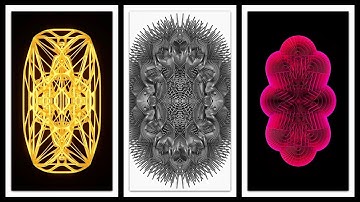 GEOMETRY NODES COMPOSITIONS - BLENDER 3D