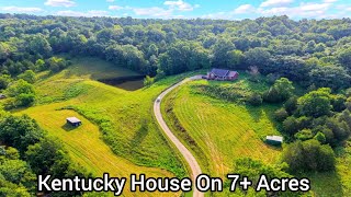 Kentucky House On 7 Acres KY Real Estate Stock Pond Mini Farm Old Houses Hills