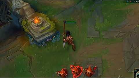 Nidalee Crit Animation Slowmotion