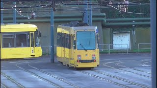 Straßenbahn Essen: Li. 107 Zollverein Nord - Am Freistein + Btf. Stadtmitte - 18.12.2020 | #103