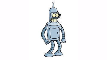 BENDER - #Futurama - Time Lapse by "Zaviev"