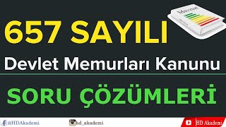 657 Sayılı DMK Soru Bankası | Mevzuat