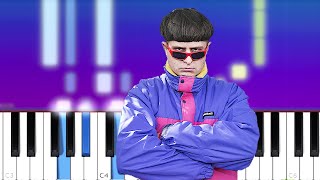 Video thumbnail of "Oliver Tree - I'm Gone (Piano Tutorial)"