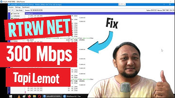 CARI PENYEBAB KONEKSI INTERNET RTRWNET YANG LEMOT | Mikrotik RB750Gr3