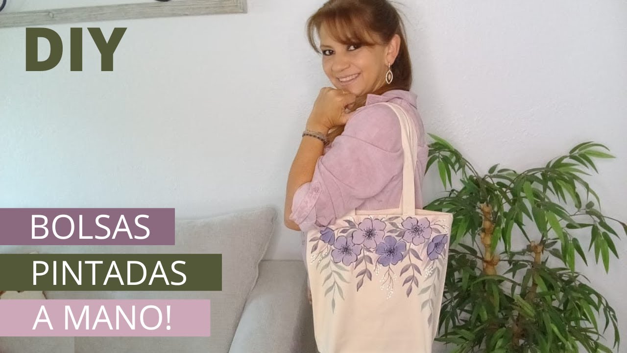 👉 Cómo pintar una bolsa de tokuyo y como realizar pinturas para tela caseras