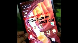 Tips Mengatasi Hp Advan I10 ,Rusak Layar Sentuh Atau Kaca Thoscrin Tanpa Ganti Baru