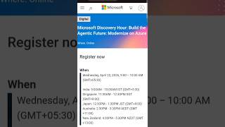 Microsoft Event | Register | Building Agentkit Future | Azure | Link in Description #microsoft