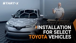 Install: Toyota Highlander 2014- 2019, C-HR 2018- 2019, Land Cruiser 2016- 2018 Start-X Remote Start