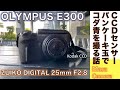 【デジタルカメラ/オールドレンズ】OLYMPUS E-300 & ZUIKO DIGITAL 25mm F2.8 パンケーキ玉とKodak CCDセンサーで、コダック青を狙いストリートスナップ撮る話。