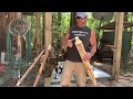 Basic Log Furniture Building: Tools Required for Tenon Cutting Logs!