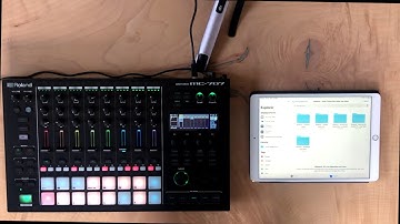Transfer Sample to your MC707 from an iPad