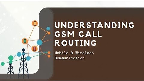 2.3.2- GSM Call Routing-MSBTE Diploma- 5th Sem- K Scheme- Mobile and Wireless Communication