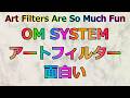 OM SYSTEM(オリンパス)のアートフィルター結構おもしろい