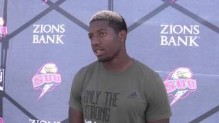 LeShaun Sims Pro Day Interview & Highlights