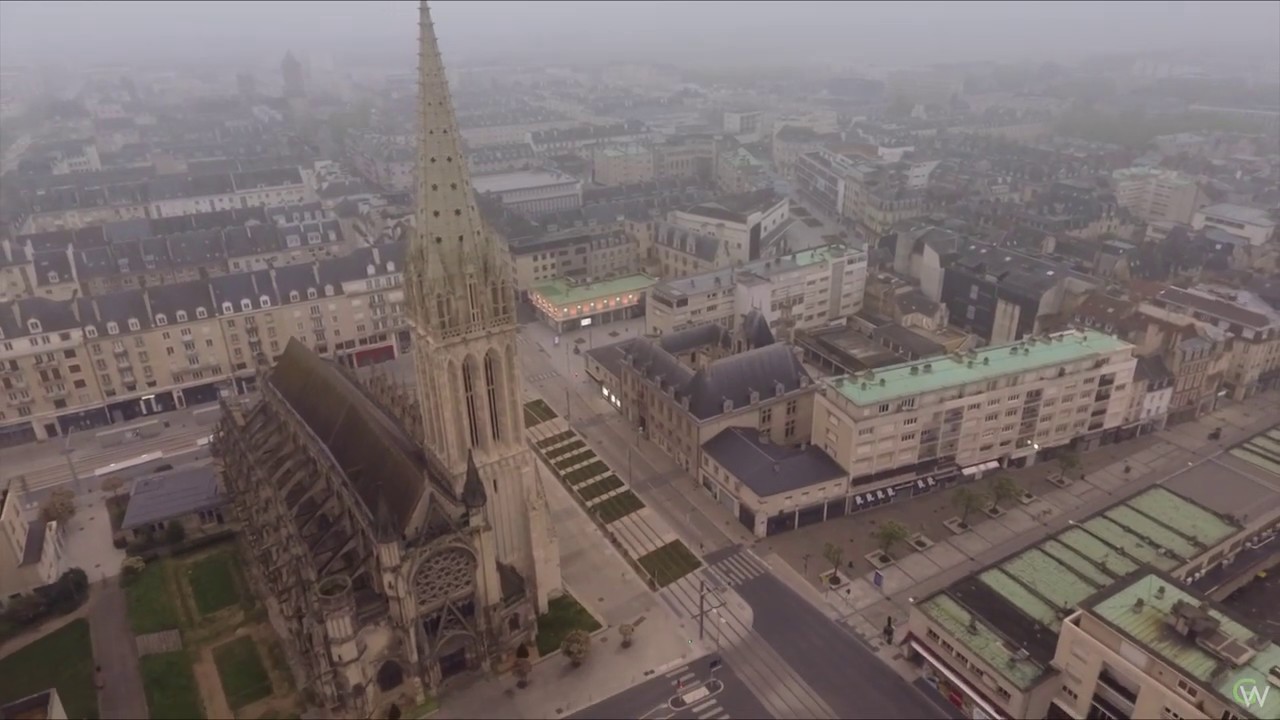 CAEN : Une ville fantôme (confinement Avril 2020)