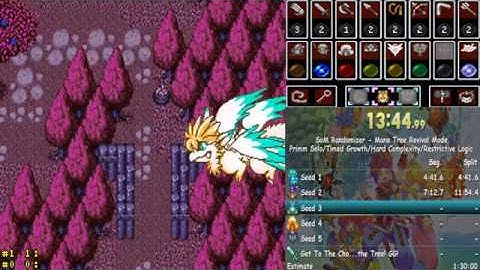 SoM Randomizer (Open Mode + Mana Tree Revival) - TGHCRLPS run in 1:24:04 (see description!)