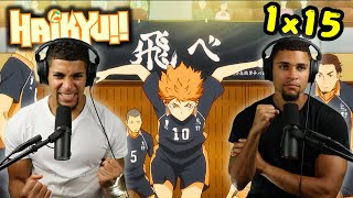 GAME TIME!! | Haikyuu!! Episode 15 REACTION! | 1x15