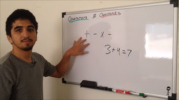 Operators and operands