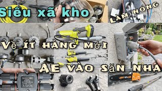 Siêu Xã Kho !! Bơm mỡ RyoBi , Môtơ không chổi than , Cục làm nóng tức thời , khớp nối điện ,#xuhướng
