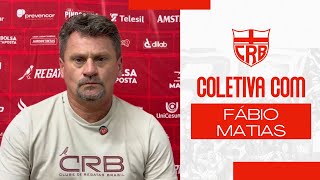 🎙️COLETIVA PÓS JOGO - FÁBIO MATIAS | CEARÁ X CRB