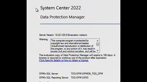📢 Steps guide to install DPM 2022 in a LAB Setup💡