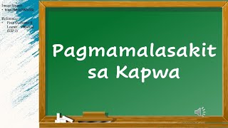 ESP 3 (Pagmamalasakit sa Kapwa)