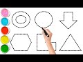 🇮🇳 2D Shapes Song Hindi 🎶 | बच्चों के लिए शेप्स सीखें मजेदार तरीके से