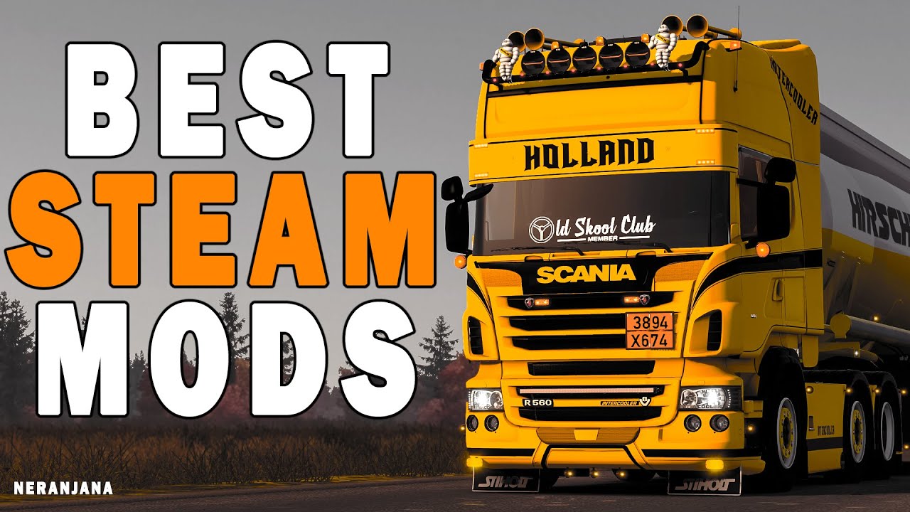 how to install mods for euro truck simulator 2 steam