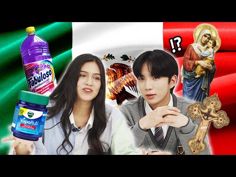 Things ONLY Mexicans do?! (Korean teen & Mexican reaction)