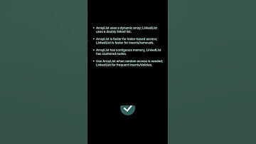 ArrayList vs LinkedList