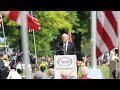 Rep. Estes Honors Fallen Veterans During a Memorial Day Ceremony - May 29, 2023