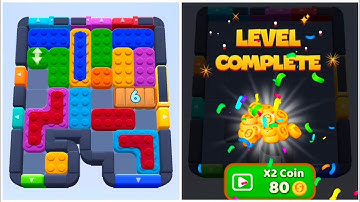 Color block jam Level 618 Walkthrough Solution 