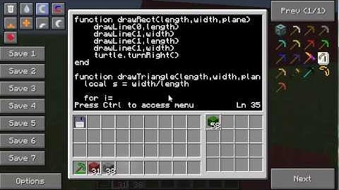 Minecraft ComputerCraft Tutorial 11 - Custom Turtle API