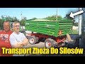 Transport Zboża Do Silosów ☆Kosimy Pszenicę u Pana Irka ☆Pomoc Sąsiadowi ☆Żniwa 2019