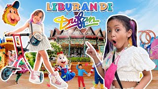 LEIKA LIBURAN DI DUFAN 😍😍 BARENG TOMPEL DAN BUNDA! SERU BANGET