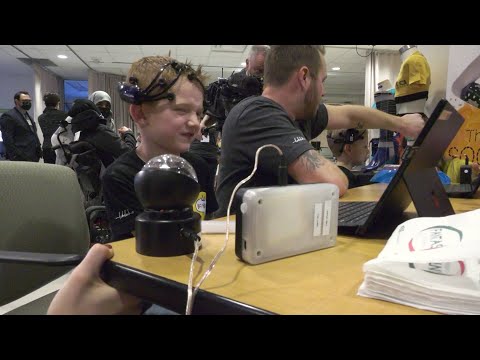 Mobility-challenged kids use new technology to control devices with their minds