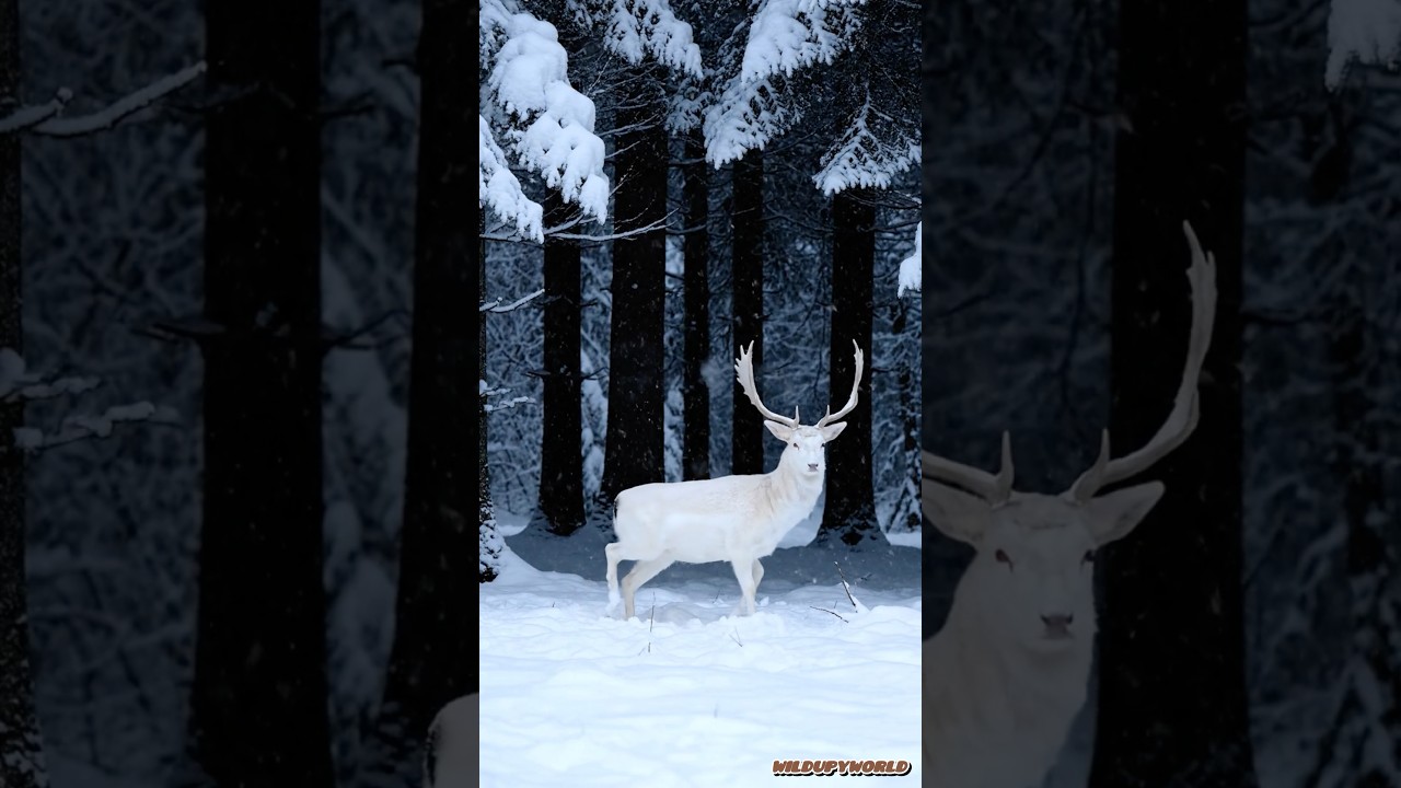 Этот олень выделяется. И это может убить его. 