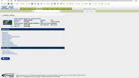 How to update or change close of escrow date in Matrix - CRMLS