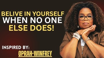 "Believe in Yourself When No One Else Does" — A Life-Changing  Speech That Awakens Your Power