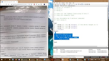 [Pascal] Find odd and dividable w/o reminder numbers [pt. 2]