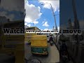 Relax in the traffic watch the clouds