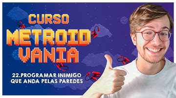 Super Aula Programando um Inimigo de Plataforma - AULA 22 Curso Metroidvania 1.0 [CONSTRUCT 2]