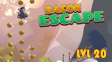 Bacon Escape Walkthrough for level 20 | IOS Gameplay for Bacon Escape