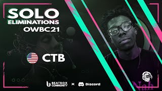 Ctb Online World Beatbox Championship 2021 Solo Elimination